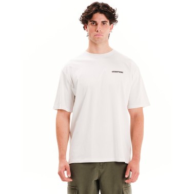 Ανδρική Κοντομάνικη Μπλούζα Εκρού - EMERSON