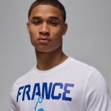 JORDAN FRA 24 M SS TEAM TEE OLY24 FQ3663-100 White Image 1