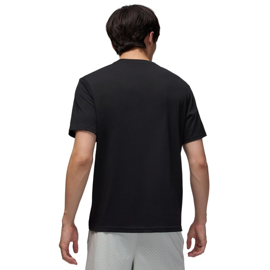 Ανδρική Κοντομάνικη Μπλούζα Μαύρη - Jordan Sport Dri-FIT Jumpman