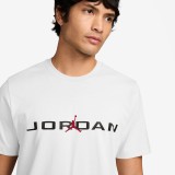 Ανδρική Κοντομάνικη Μπλούζα Λευκή - Jordan Air Εικόνα 1