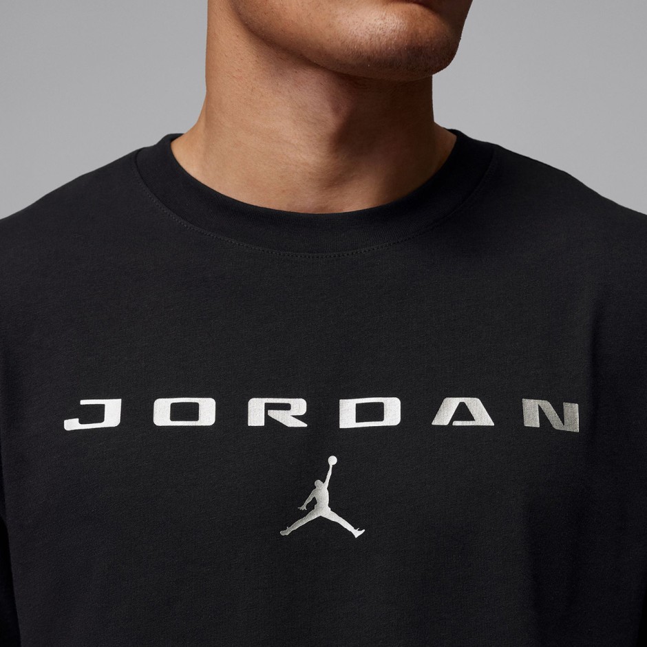 Men's T-Shirt Black - Jordan Brooklyn Graphic