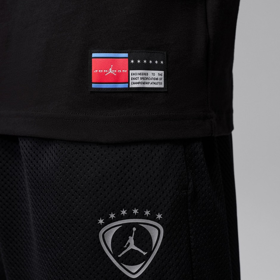 Men's T-Shirt Black - Jordan Brooklyn Graphic