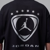 Ανδρική Κοντομάνικη Μπλούζα Μαύρη - Jordan Brooklyn Εικόνα 3