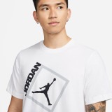 Men's T-Shirt White - Jordan Jumpman Box Image 1