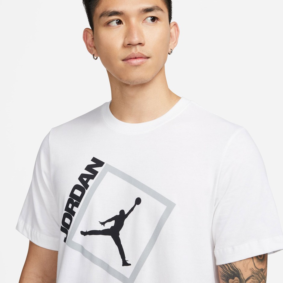 Men's T-Shirt White - Jordan Jumpman Box