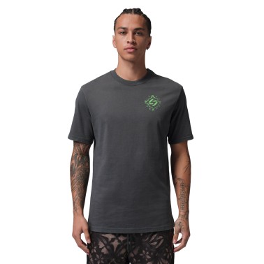 Ανδρική Κοντομάνικη Μπλούζα Ανθρακί - Jordan Luka