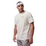 Men's T-Shirt Ecru - Jordan Luka Image 