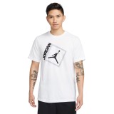 Men's T-Shirt White - Jordan Jumpman Box Image 