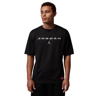 Ανδρική Κοντομάνικη Μπλούζα Μαύρη - Jordan Brooklyn Graphic
