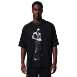 Men's T-Shirt Black - Jordan Sport Image 