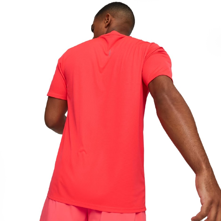 PUMA RUN FAVORITE SS TEE M 523150-82 Red