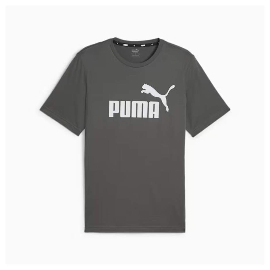 Ανδρική Κοντομάνικη Μπλούζα Πετρόλ - Puma Essentials Logo