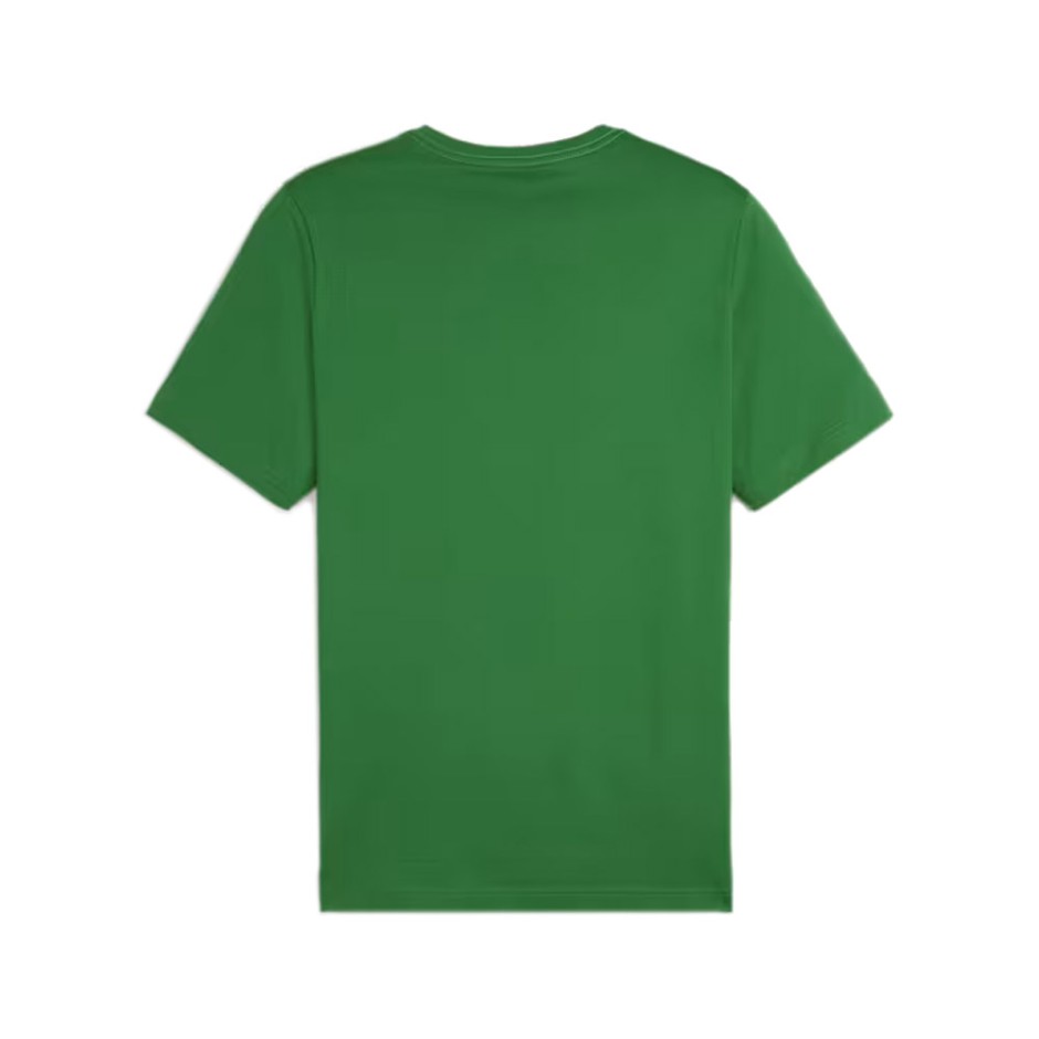 Puma Essentials+ 2 Colour Logo Πράσινο - Ανδρική Κοντομάνικη Μπλούζα