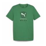 Puma Better Sportswear Πράσινο - Ανδρική Κοντομάνικη Μπλούζα