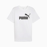 Ανδρική Κοντομάνικη Μπλούζα Λευκή - PUMA Essentials No. 1 Logo Εικόνα 2