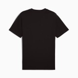 Ανδρική Κοντομάνικη Μπλούζα Μαύρη - PUMA Essentials No. 1 Logo Εικόνα 3