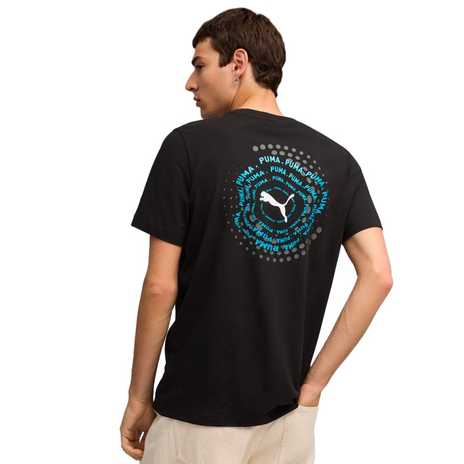 PUMA GRAPHIC EXECUTION TEE 688042-01 Black