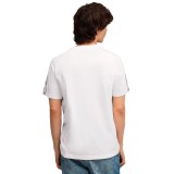 Ανδρική Κοντομάνικη Μπλούζα Λευκή - PUMA Essentials Tape Εικόνα 0