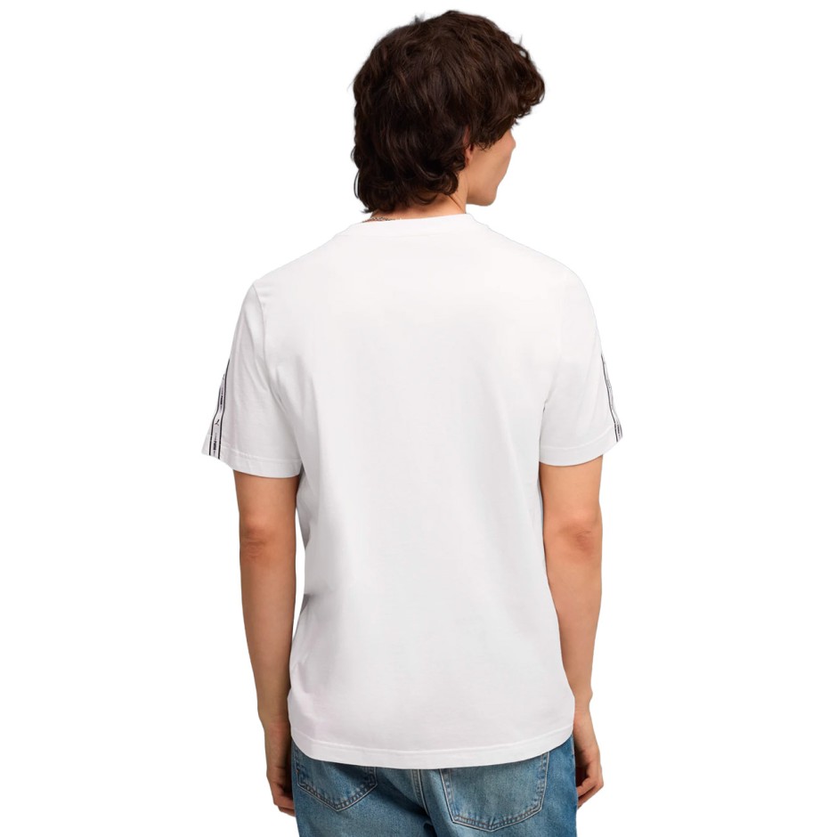 Ανδρική Κοντομάνικη Μπλούζα Λευκή - PUMA Essentials Tape