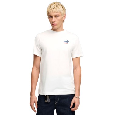 Men's T-Shirt White - PUMA Graphic Sports