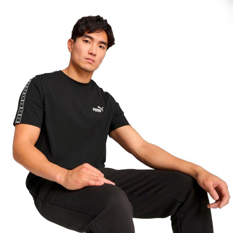 PUMA ESS TAPE TEE 684674-01 Black
