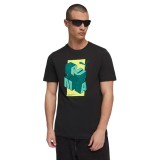 Men's T-Shirt Black - PUMA Graphic Image 