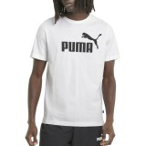 PUMA ESS LOGO TEE 586666-02 White Image 