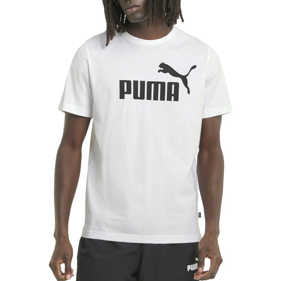 PUMA ESS LOGO TEE 586666-02 White