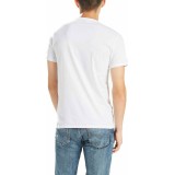 LEVI'S MEN SOLID CREW 2P 37152-0001-WHITE White Image 0