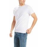LEVI'S MEN SOLID CREW 2P 37152-0001-WHITE White Image 