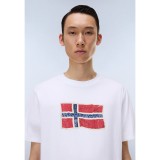 NAPAPIJRI S-MAHSA SS NP0A4FZBFX1-FX1 White Image 1