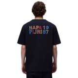 Men's T-Shirt Black - Napapijri S-Elior Image 0