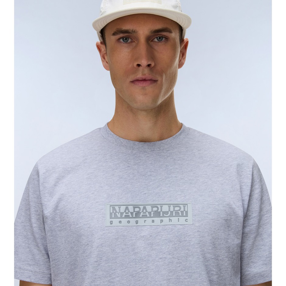 NAPAPIJRI S-BOX LOGO SS NP0A4IFL795-795 Grey