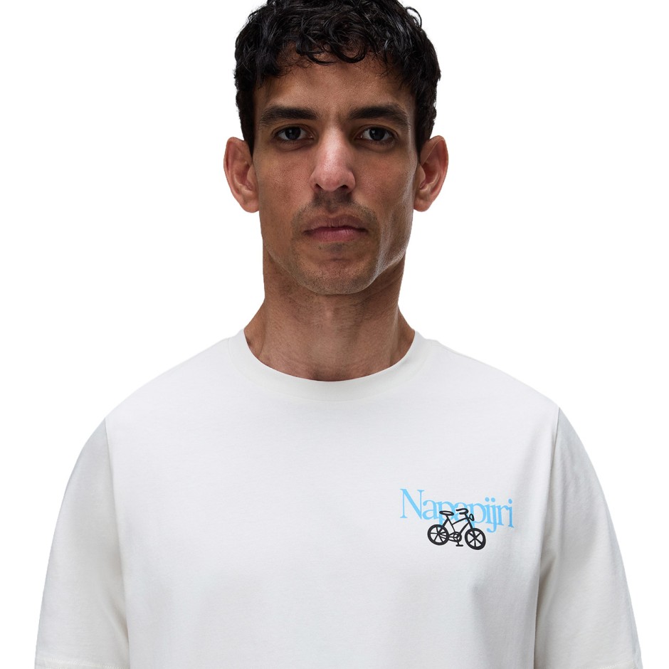 NAPAPIJRI S-SWHOL SS FANCY  NP0A8AU6FYA-FYA White