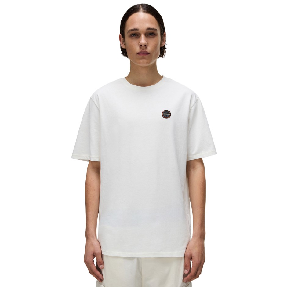 NAPAPIJRI S-BADGE SS 1 NP0A8949206-206 White