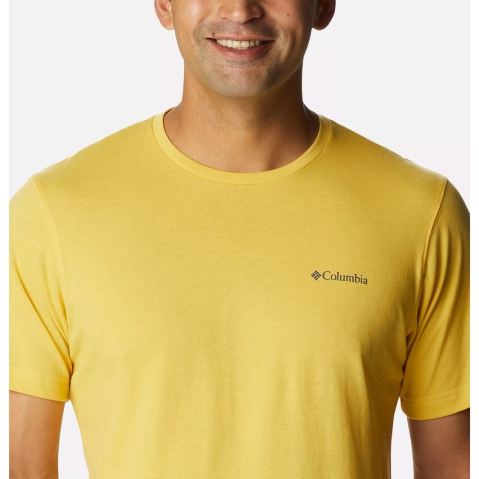 COLUMBIA THISTLETOWN HILLS SHORT SLEEVE Κίτρινο