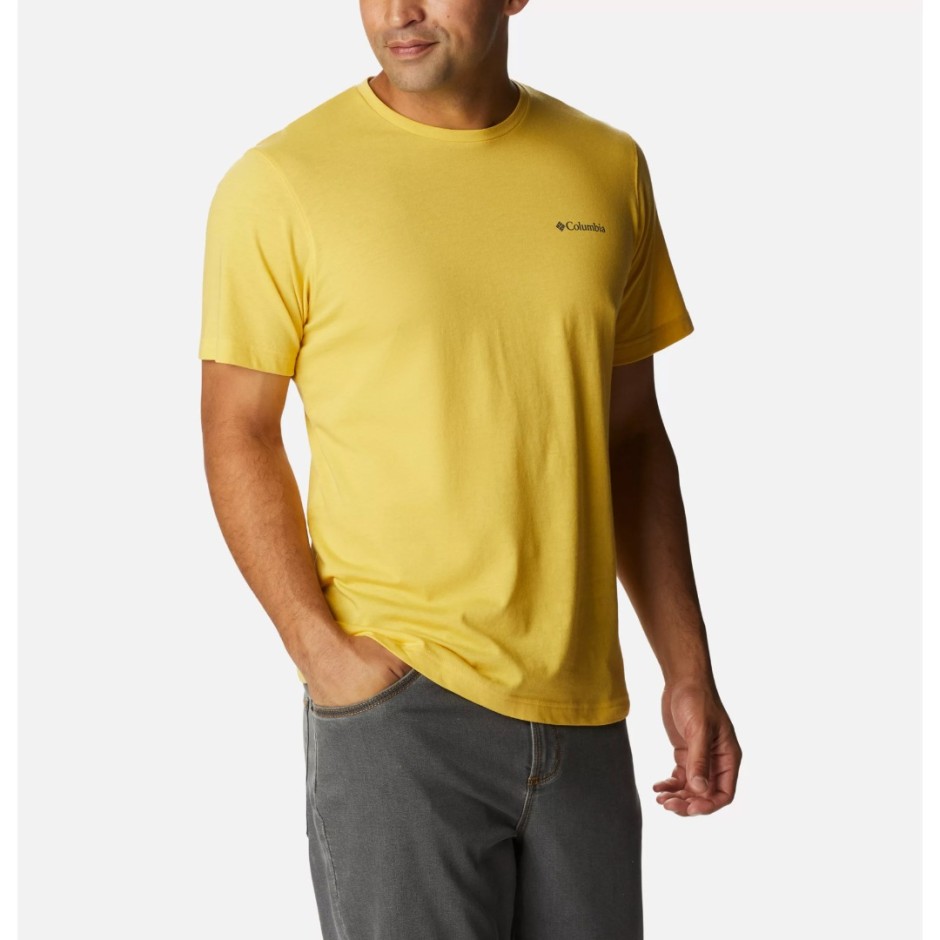 COLUMBIA THISTLETOWN HILLS SHORT SLEEVE Κίτρινο