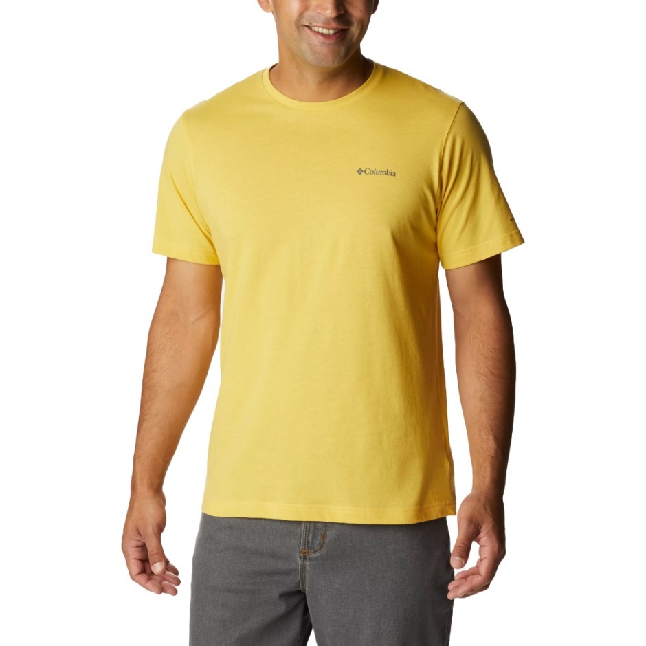 COLUMBIA THISTLETOWN HILLS SHORT SLEEVE Κίτρινο