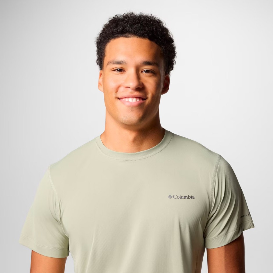 Men's T-Shirt Κhaki - Columbia Zero Rules Light