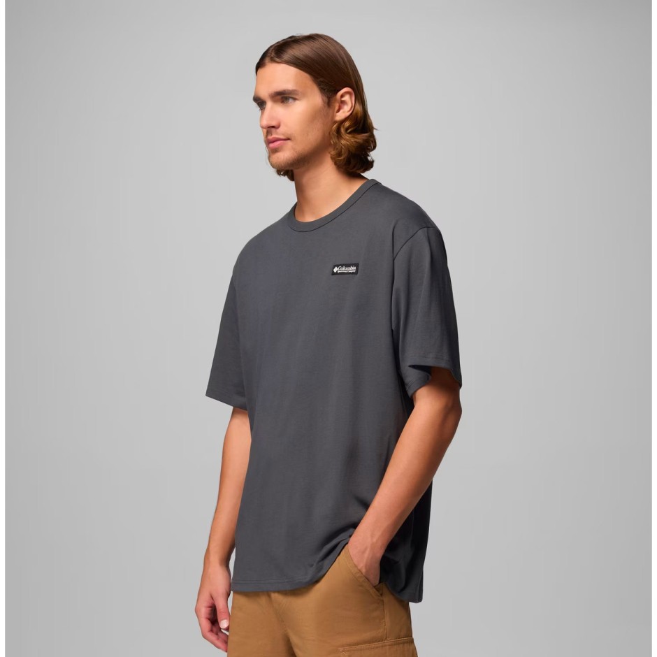 Men's T-Shirt Black - Columbia CSC Heavyweight Iconic