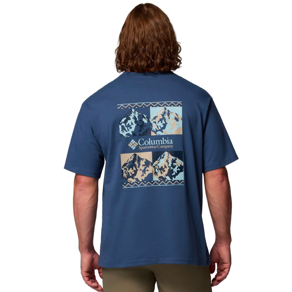 Men's T-Shirt Petrol - Columbia CSC Heavyweight Iconic