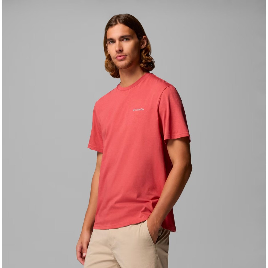 Men's T-Shirt Red - Columbia CSC Basic