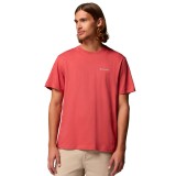 Men's T-Shirt Red - Columbia CSC Basic Image 