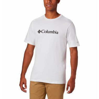 COLUMBIA CSC BASIC LOGO SHORT SLEEVE 1680053-100 White