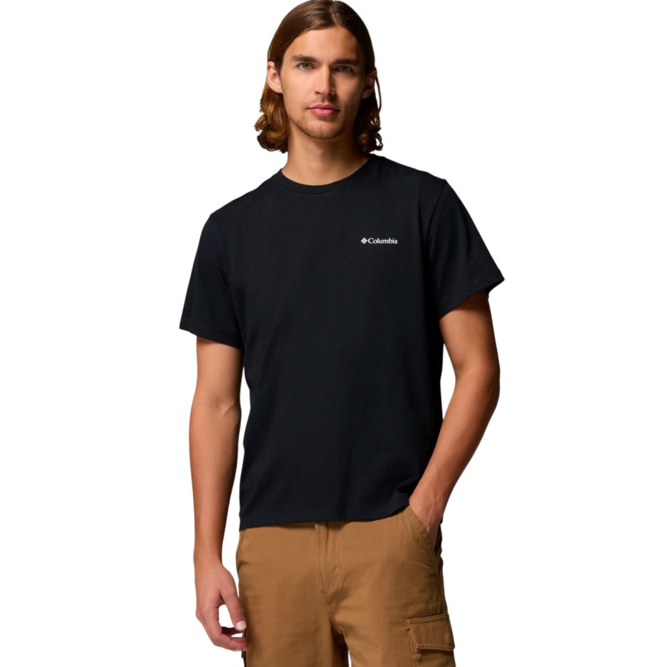 Men's T-Shirt Black - Columbia CSC Basic 