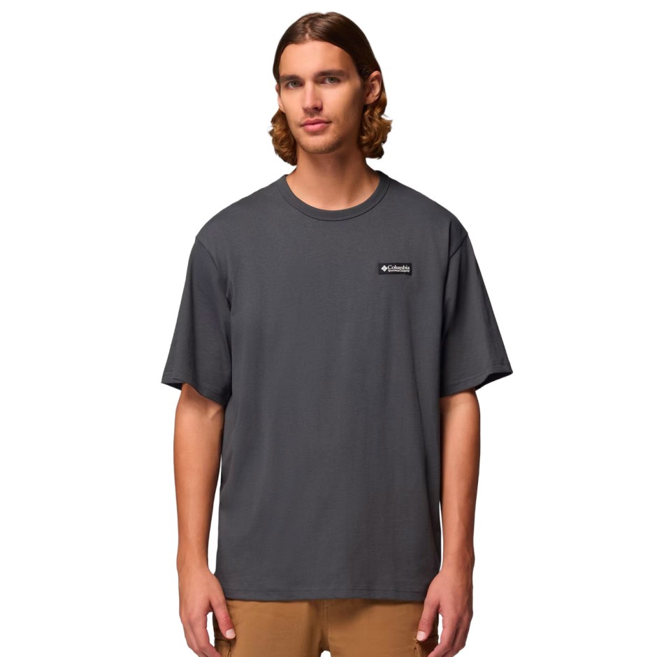 Men's T-Shirt Black - Columbia CSC Heavyweight Iconic