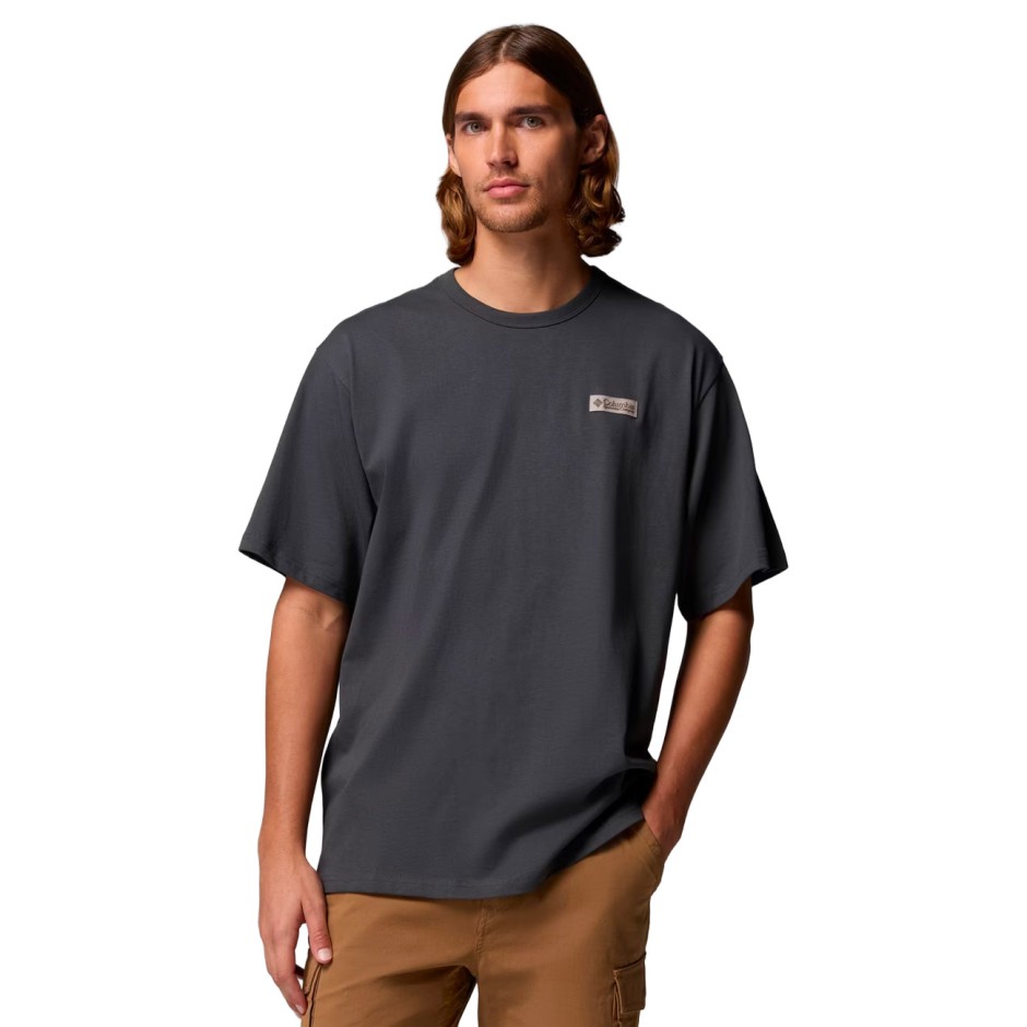 Men's T-Shirt Black - Columbia CSC Heavyweight Iconic
