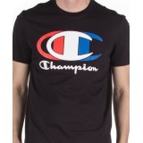 CHAMPION MEN'S T-SHIRT 214309-KK001 Black Image 1