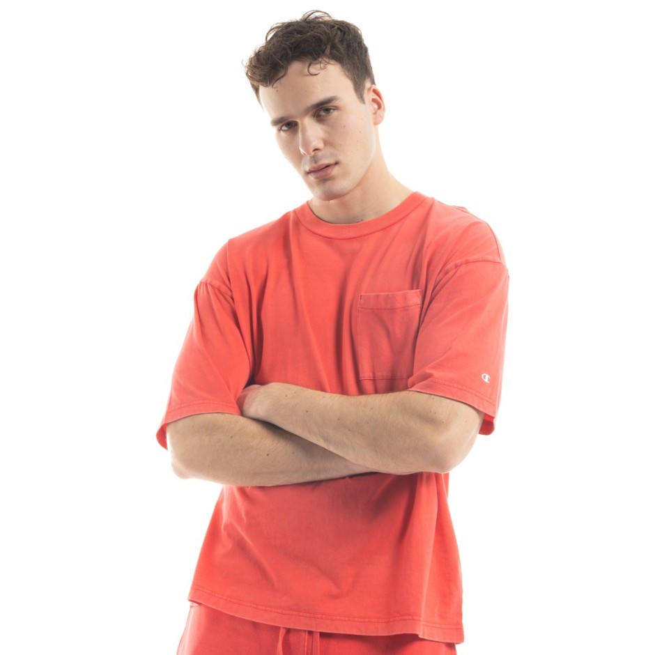 CHAMPION CREWNECK T-SHIRT 218605-RS005 Red
