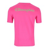 CHAMPION CREWNECK T-SHIRT 218482-PF006 Fuchsia